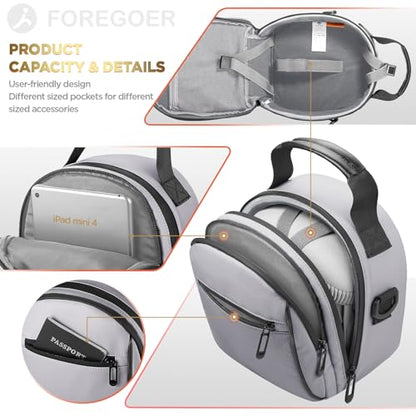 FOREGOER Vision Pro Case - color: Grey