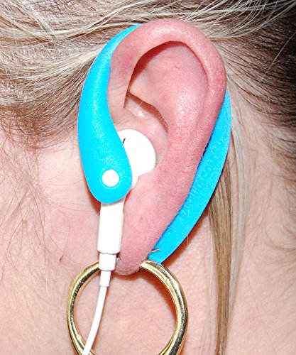 Flex - Compatible with Your Apple iPhone Wired EarPods | Attaches to Your Wired EarPods for iPhone Models | (Blue) - color: Blue