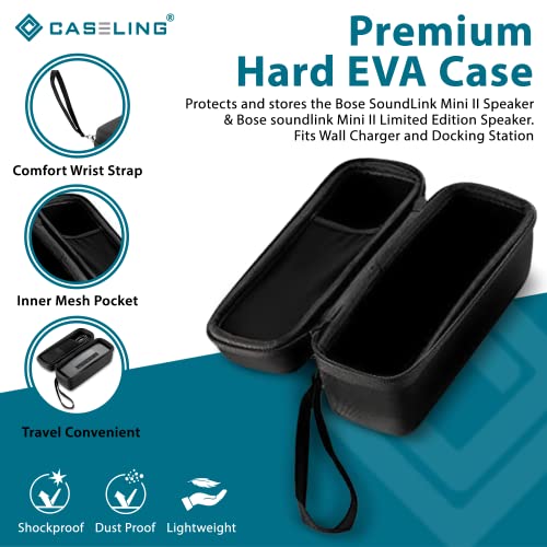 Caseling Case for Bose SoundLink Mini 1 & 2 Portable Bluetooth Speaker