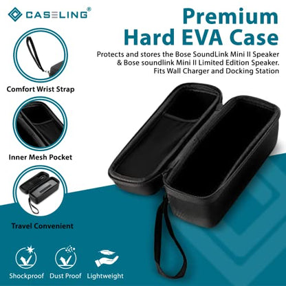 Caseling Case for Bose SoundLink Mini 1 & 2 Portable Bluetooth Speaker