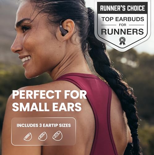 Back Bay Audio Runner Wireless Earbuds for Running, Wrap Around Earbuds - color: Black