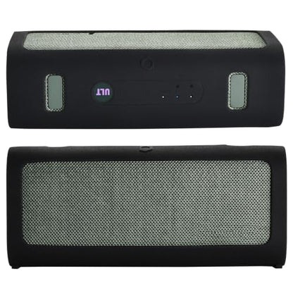 Case for Sony ULT Field 3 Speaker, Shockproof Non-Slip Cover | Custom-fit silicone cover, shockproof, non-slip grip, includes shoulder strap. Protects against scratches, dust, drops. - color: Black