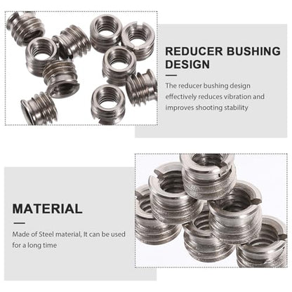 10pcs Steel Thread Adapter for Mic Stand and Tripod