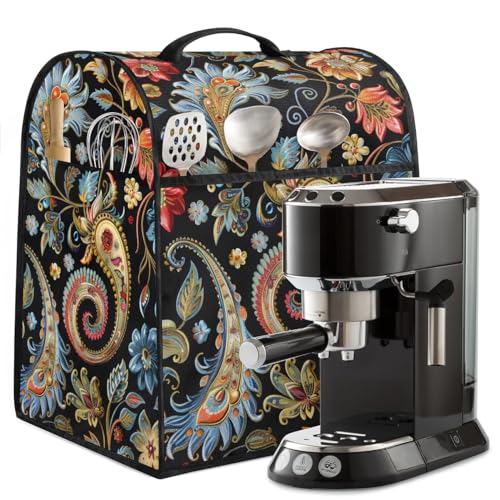 Kitchen Aid Mixer Cover Compatible with 6-8 Quarts, Paisley Stand Mixer Cover, Dust Cover with Zipper Pocket, Kitchen Aid Mixer Accessories, Kitchen Appliance Organizer Bag - color: Paisley