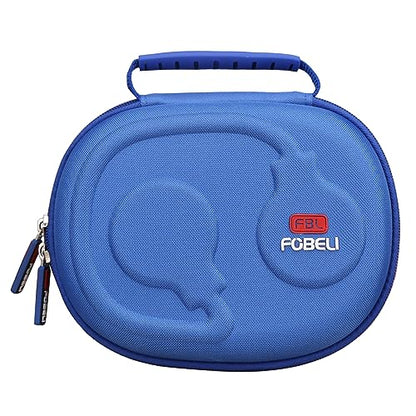 FBLFOBELI Headphone Cases EVA Hard Storage Case for JBL TUNE 500BT/510BT/T450BT/710BT/JBL Live 650 BT NC On-Ear Wireless Bluetooth Headphone, Travel Protective Bag (Blue) - color: Blue
