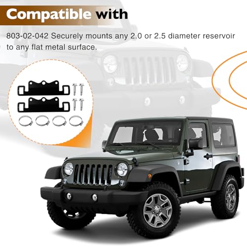 803-02-042 Universal Shocks Reservoir Mounting Bracket Kit