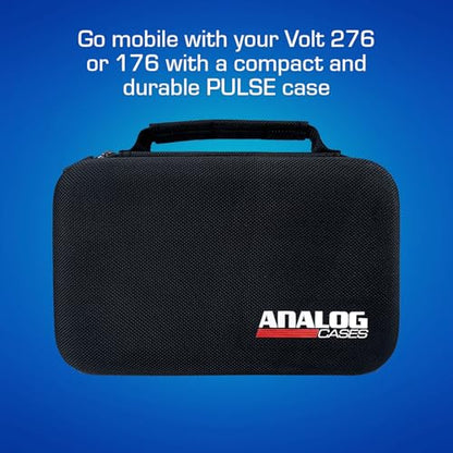 ANALOG CASES Universal Audio Volt 276/176 Case - Compact PULSE Hard Case | Durable Molded EVA Hard Case, Excellent Protection, Compact Design & Precise Custom Fit, Comfortable Handle, Smooth Zipper