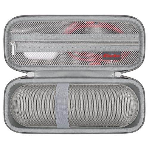 Carrying Case for Beats Pill - Portable Bluetooth Speaker/Beats Pill x Kim - color: Light Gray