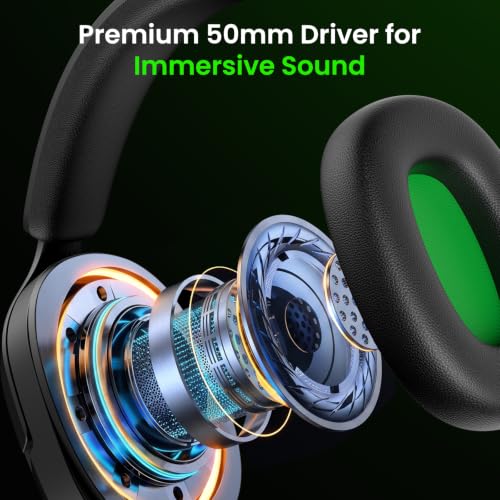 Flare X Wired Gaming Headset with Mic for Xbox Series S/X PS5 PC