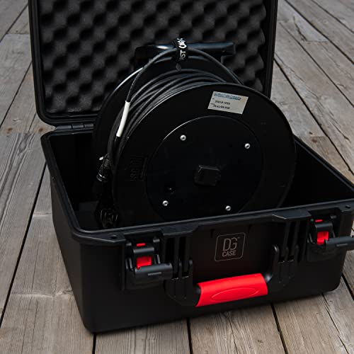 Small Medium Hard Case with Wheels and Pick'n'UP Foam | Protective Carrying case Gun, in-Ear, Wireless System or Camera Set - style: № 80-04 Int: 17.13 X 13.19 X 10.71 In.