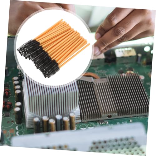 jojofuny 50pcs Cordless Headphone Cleaning Brush Earphone Maintenance Tool for Speakers and Eyeglasses Design for Daily Use Essential Cleaning Kit