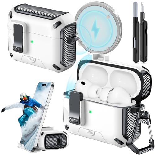 for AirPods Pro 3 Case Safety Lock (White) - color: White