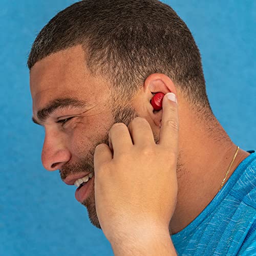 JLab, Go Air Pop, True Wireless Earbuds, Bluetooth 5.1, Dual Connect, IPX4, EQ3 Sound Settings, Rose - color: Rose