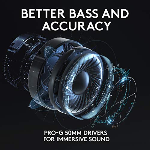 Logitech G635 DTS, X 7.1 Surround Sound LIGHTSYNC RGB PC Gaming Headset - style: Wired