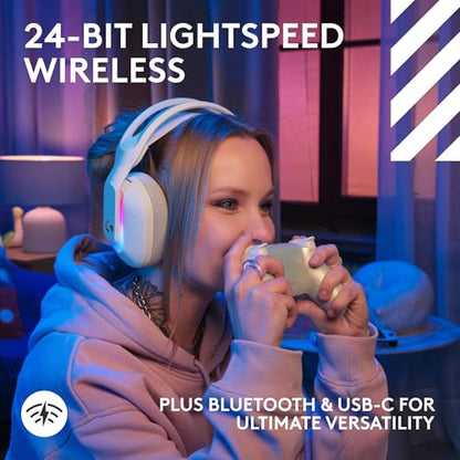 Logitech G Astro A20 X Multi-Platform Wireless Gaming Headset - White - color: White