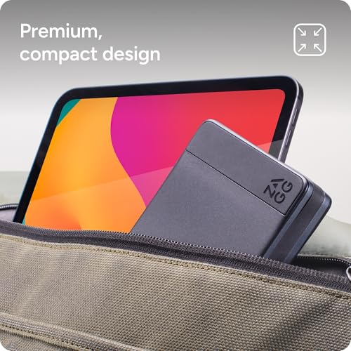 ZAGG 9-Port Hub – 2 USB-C, 2 HDMI (4K 60Hz), 1 USB-A (10Gbps), Ethernet, Audio Jack, SD & MicroSD Card Readers - Multi-Device Connectivity for iPadOS, ChromeOS, Android, Windows - style: 9-Port Hub