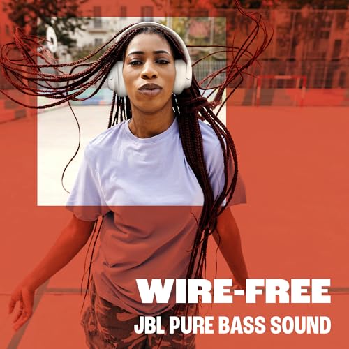JBL Tune 730BT - Wireless Over-Ear Headphones - Beige | JBL Pure Bass Sound, Customize your sound with the JBL Headphones App, 2 beamforming mics for perfect calls - color: Beige