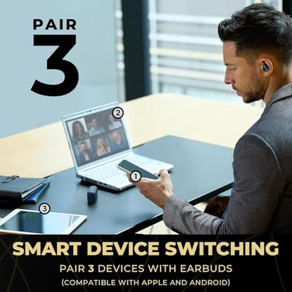 Panasonic Technics Hi-Fi True Wireless Earbuds, EAH-AZ80-A, Midnight Blue - color: Midnight Blue