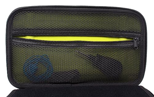 LOUDmouth Dual Wireless Microphone Case | Hard Shell Travel EVA Storage Box for Two Wireless Mics | Hardshell Carrying Case | CASE ONLY | 12.5" x 7" x 3.25"