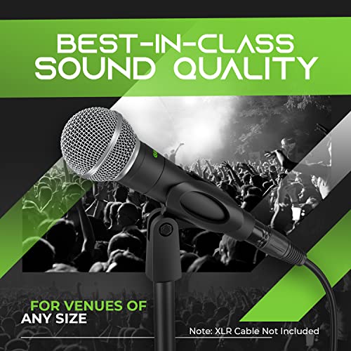 GEARit Dynamic Microphone with On Off Switch XLR Wired Handheld Vocal Mic - size: 1-Pack