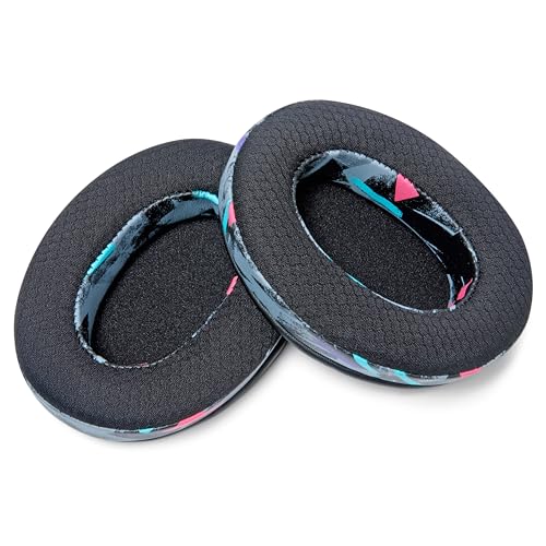 WC Freeze Crusher - Cooling Gel Earpads for Skullcandy Crusher & Hesh 3 | Made by Wicked Cushions | Also fits Crusher ANC 2, Crusher 720 & 1080 | Soft Memory Foam, Cooler for Longer | 90's Black - color: 90's Black