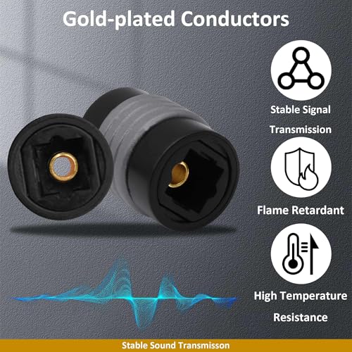 Fiber Optical Cable Extender Coupler 4 Pack
