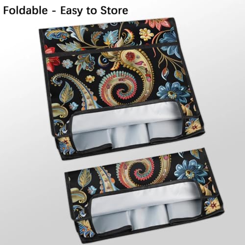 Kitchen Aid Mixer Cover Compatible with 6-8 Quarts, Paisley Stand Mixer Cover, Dust Cover with Zipper Pocket, Kitchen Aid Mixer Accessories, Kitchen Appliance Organizer Bag - color: Paisley