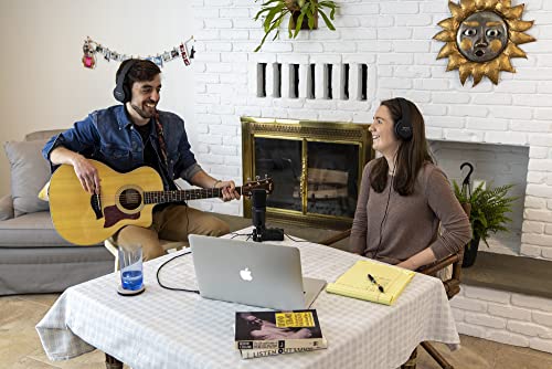 Zoom Zum-2, Podcast USB Microphone, Windscreen, USB Cable, for Recording, Podcasts, Music, Voice-Overs, Gaming, YouTube, Twitch, & Discord