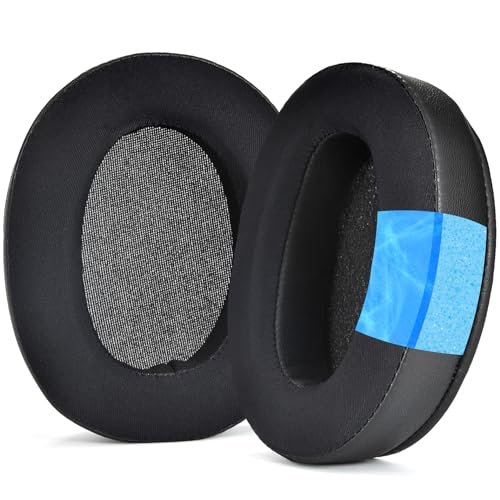 Defean Cooling Ge Earpads for Sony WH-XB910 XB910N(NO fit WH-H910N) | Replacement Ear Cushions for Sony WH-XB910 XB910N Headphones,High-Density Noise Cancelling Foam - color: Black Cooling Ge