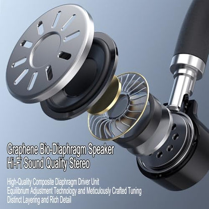 Single Ear Bluetooth Headphone V5.2 Single Noise Cancelling Wireless Earphones, Hands-Free Headset for Truck Drivers/Home/Office Work Left and Right Ear Compatible Painless Wear-V13(Blue). - color: Single Ear Headphone V13 Blue