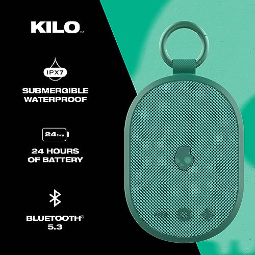 Skullcandy Kilo 2 Wireless Bluetooth Speaker, IPX7, 24-Hour Battery - color: Green