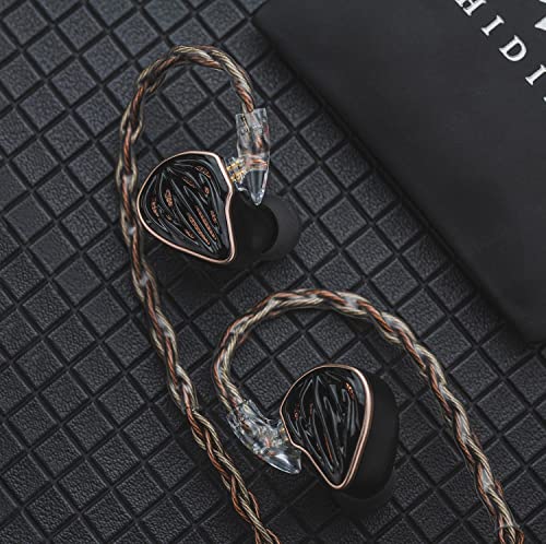 Hidizs MS5-4.4-RC Replacement Audio Upgrade Cable, Detachable Earphone Cable 4.4mm Plug Headphone Balanced Cord- 2 Pin 0.78mm IEM Cable for Headphones, MP3 Players, Phones, Speakers, Tablets, PCs - size: 4.4 mm