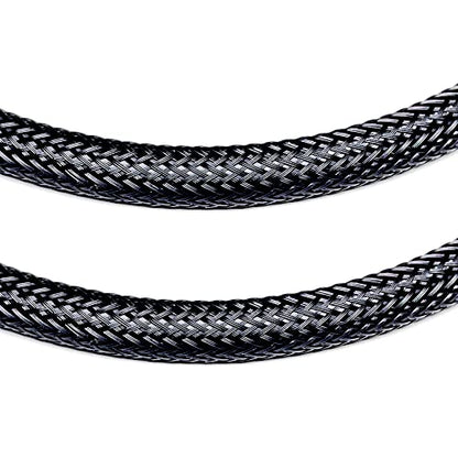 CNCESS Braided RCA Male to Male Stereo Patch Cable, 6 in, 2-Pack - size: 6 Inches