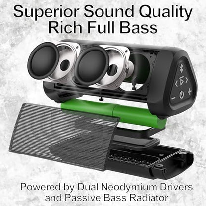 OontZ Angle 3 Ultra Gen 4 Bluetooth Speaker, 14W, 20-Hour Playtime, IPX7 | 14W Bluetooth speaker with fuller bass, 100-ft range, IPX7 waterproof and stereo pairing. - color: Black