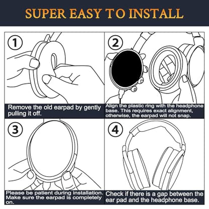 SOULWIT Cooling-Gel Earpads Cushions Replacement for Sennheiser HD650, HD660 S, HD660S2, HD600, HD6XX, HD58X, HD580, HD565, HD545, HD535 Headphones, Ear Pads with Ice Silk Fabric - Burgundy - color: Burgundy
