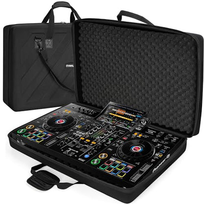 Lightweight Molded EVA Storage Case Fits for Pioneer DDJ RX2 RX3, 29.5 X 19.3 X 5.5 Inch Black - size: DDJ-RX2/RX3