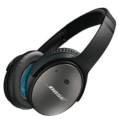 Bose QuietComfort 25 Acoustic Noise Cancelling Headphones (Apple Devices, Black) - color: Black