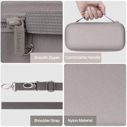 Lebakort Hard Case Compatible with Bose SoundLink Flex 2nd Gen/Bose SoundLink Flex Portable Speaker, Sandstone Case - color: Sandstone Case