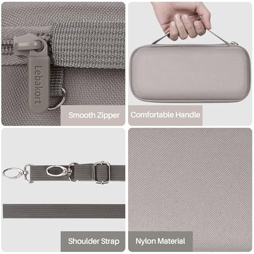 Lebakort Hard Case Compatible with Bose SoundLink Flex 2nd Gen/Bose SoundLink Flex Portable Speaker, Sandstone Case - color: Sandstone Case