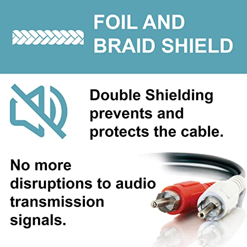 Cables To Go 3FT Value SERIESANDTRADE; RCA Stereo Audio Cable - size: 1 Count (Pack of 1)