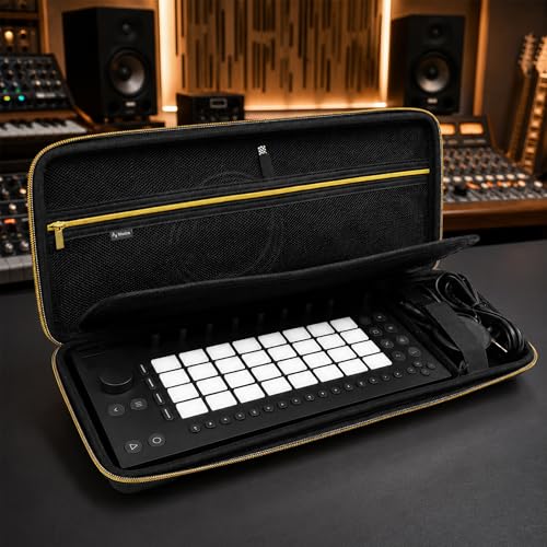 Musiin Production Stations Case Compatible with Ableton Move - color: Gold Tone Edition