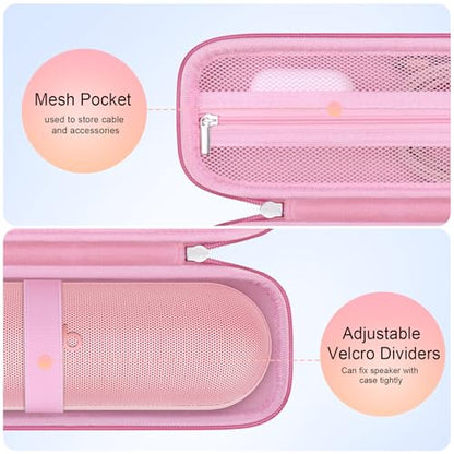 Carrying Case for Beats Pill - Portable Bluetooth Speaker/Beats Pill x Kim - color: Pink