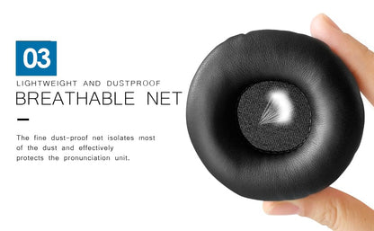 Universal Replacement Ear Pads, 95MM Black Soft Headset Cover for Most Headphone