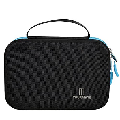 Tourmate Hard Storage Case Compatible for YAMAHA MG06X/MG06 6-Input/AG03/AG03 MK 2/AG06MK 2 Stereo Mixer, Protective Hard Shell Carrying Bag(CASE ONLY) - color: Black