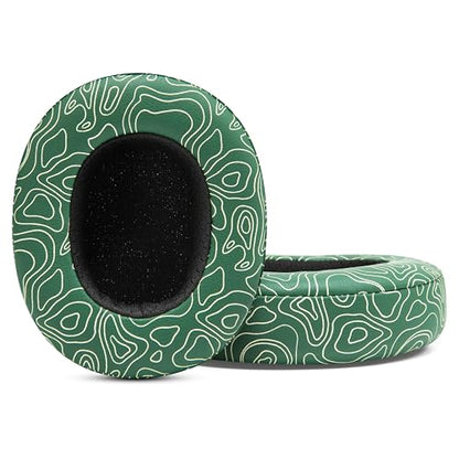 WC PadZ Crusher Evo - Earpads for Skullcandy Crusher Evo & Hesh ANC | Made by Wicked Cushions | Also fits Crusher Wireless & More, Enhanced Comfort & Sound Isolation | Emerald Tide - color: Emerald Tide