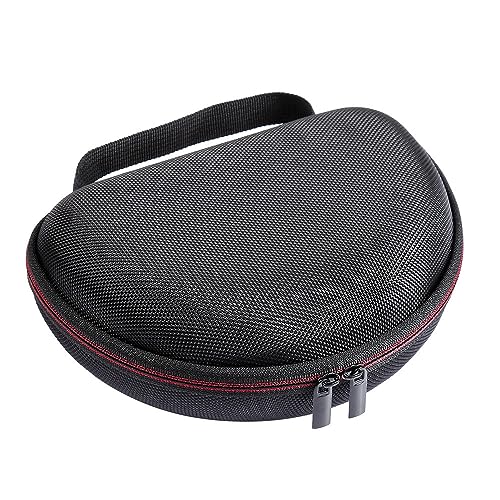 Hard Travel Headphone Case for Sony MDRZX110NC, MDRZX110AP, MDR-ZX310AP, MDR-ZX110 ZX Series/JBL Tune 510BT 500 660NC, Live 460NC, Foldable On-Ear Headphones Headset Case Storage Bag (Black+Black) - color: Black+Black
