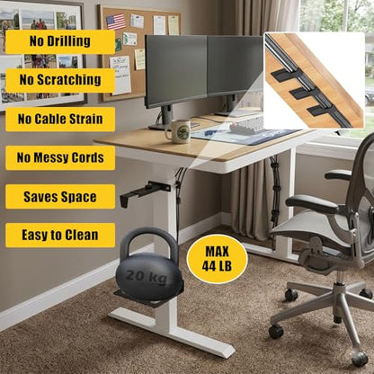 Universal Under Desk PC Mount for Standing Desk