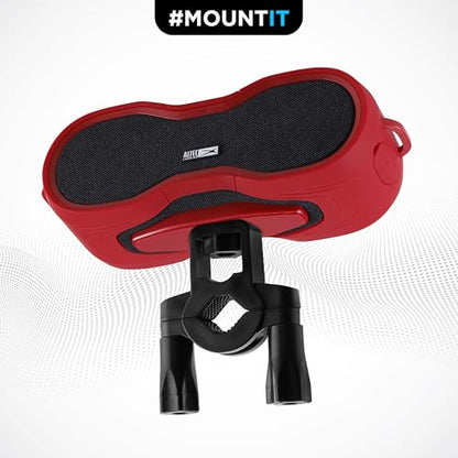 Altec Lansing - Portable Bluetooth Speaker, Waterproof IP67 - color: Red/White, size: Large