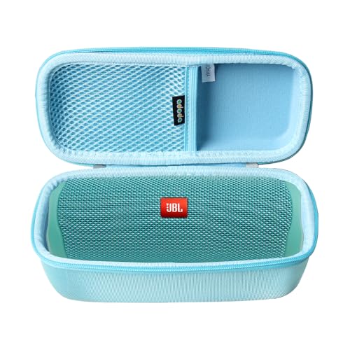 adada Hard Travel Case Fits JBL FLIP 5 / JBL FLIP 6 Waterproof Portable Bluetooth Speaker (Light Blue) - color: Light Blue