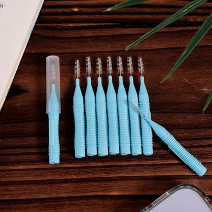 10pcs Cell Phone Charging Port Cleaner Brushes for Apple | Anti-Clogging Small Mini Cleaning Tools Kit Speaker Charger Receiver Earphone Tablets Headphones Accessories Supplies Blue